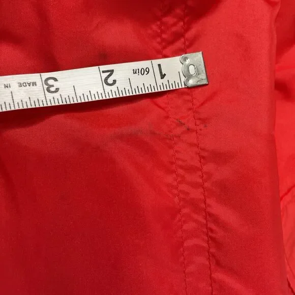 Vintage Firestone Full Zip Windbreaker Jacket, Large, Red, King Louie Pro Fit - Picture 9 of 9